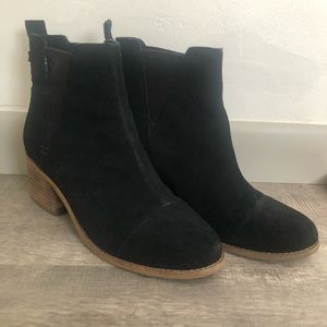 Toms Black Booties